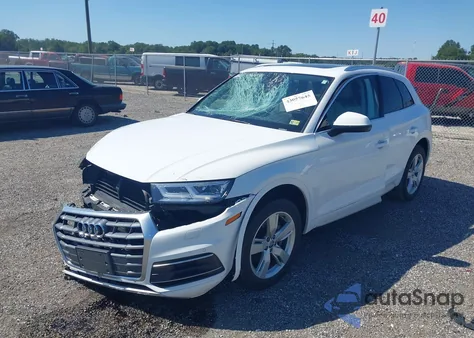 2018 Audi Q5 2.0T Premium/2.0T Tech Premium z USA, uszkodzony, nr VIN WA1BNAFY6J2114565
